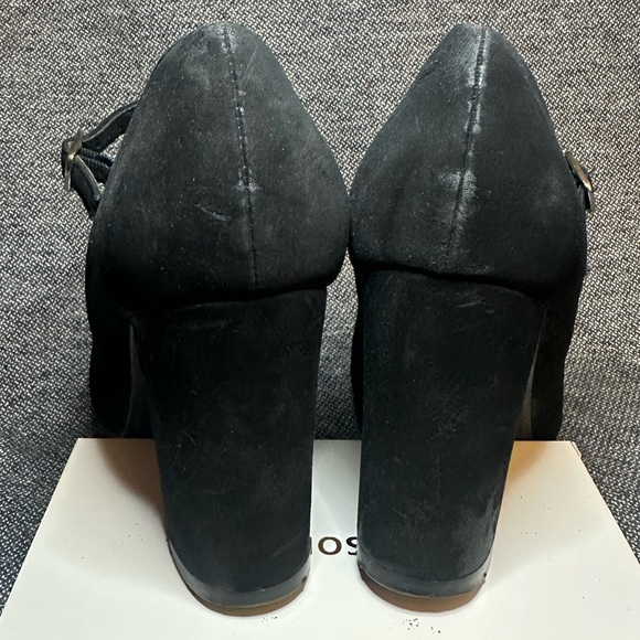 City Classified Comfort Women's Closed Toe Ankle Strap Block Heel - Picture 2 of 5